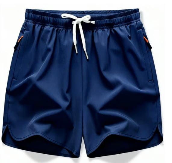 FlexCore - Men's Quick-Dry Running Shorts – Blue / S