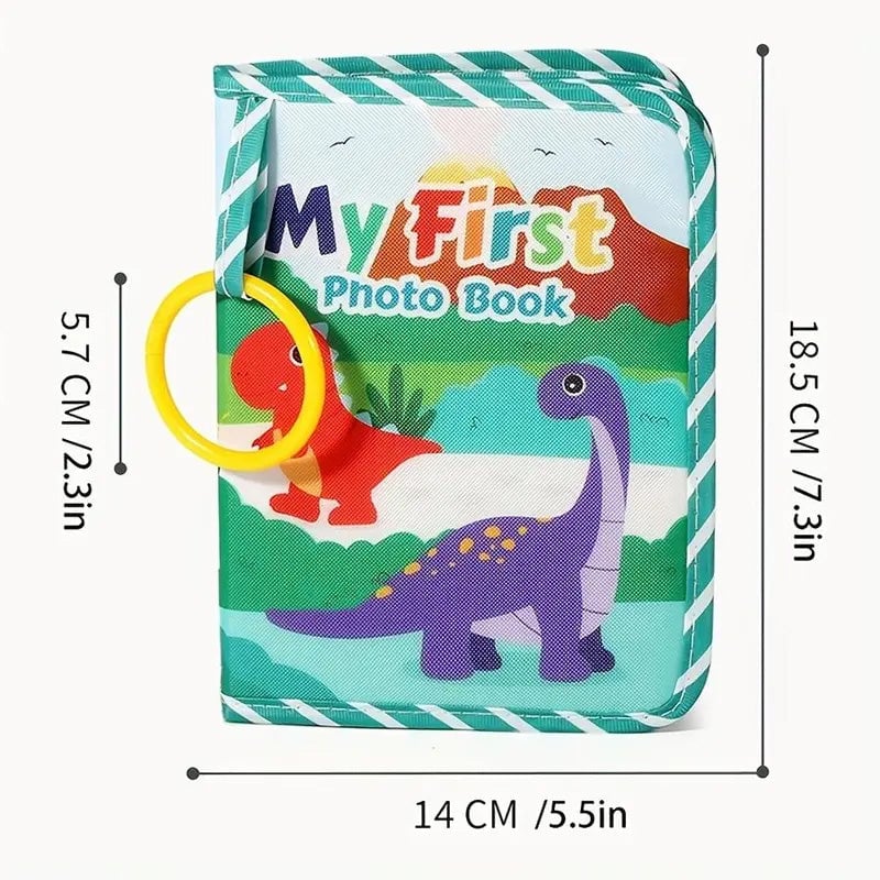 CuddlePages – My First Baby Memory Book with Mirror – image 13