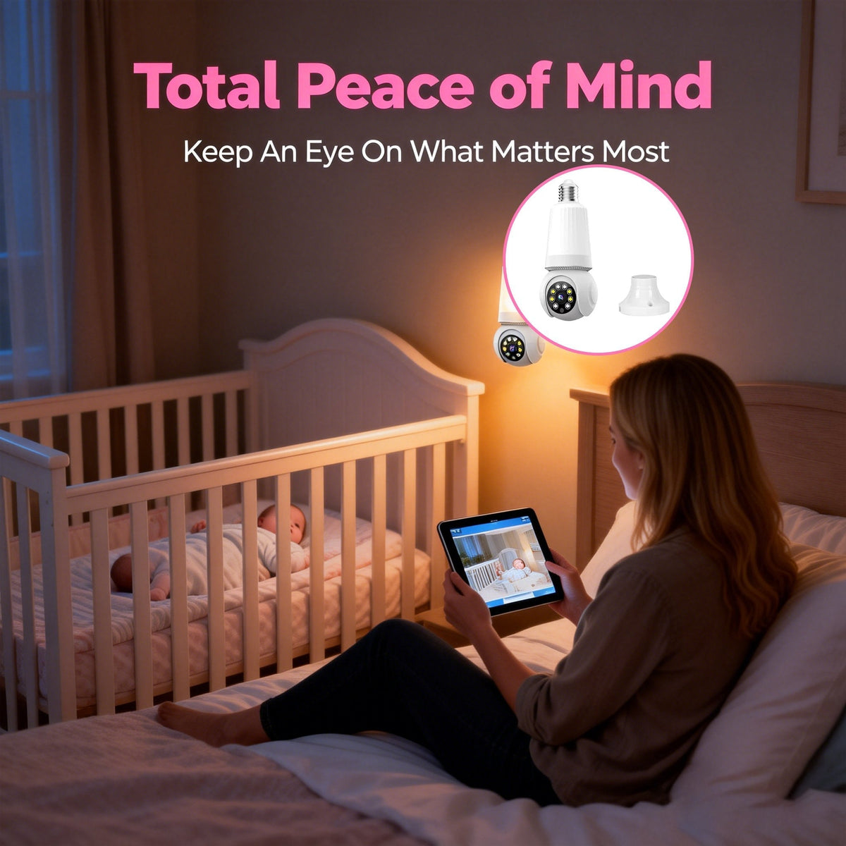 BrightShield Cam – Smart Bulb Security System – image 3