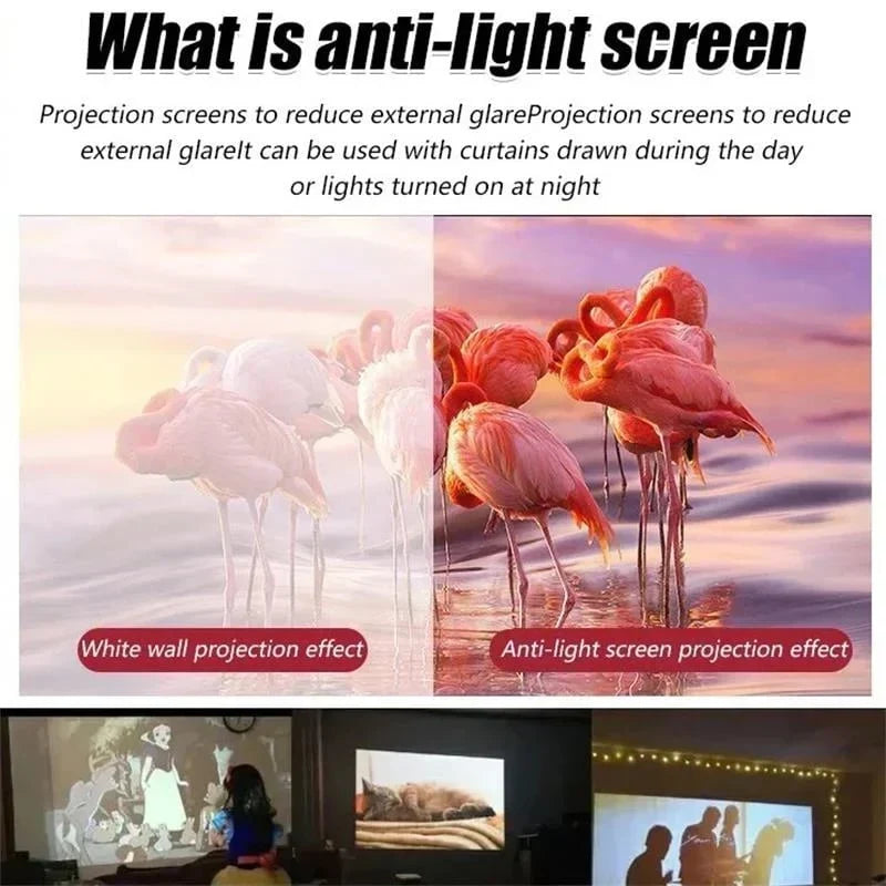 CinemaView – HD Matte White Projection Screen – image 4