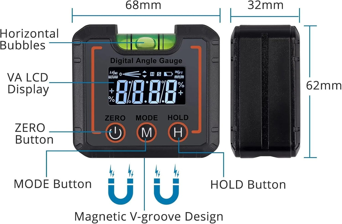 AnglePro – 0–360° Digital Angle Finder Level Tool – image 5