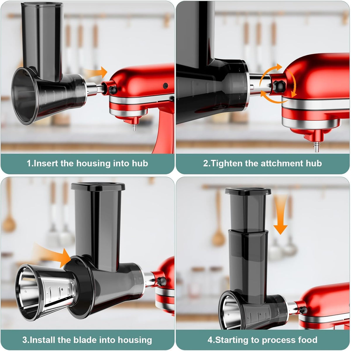 SwiftSlice – Multi-Blade Food Processor Attachment – image 7