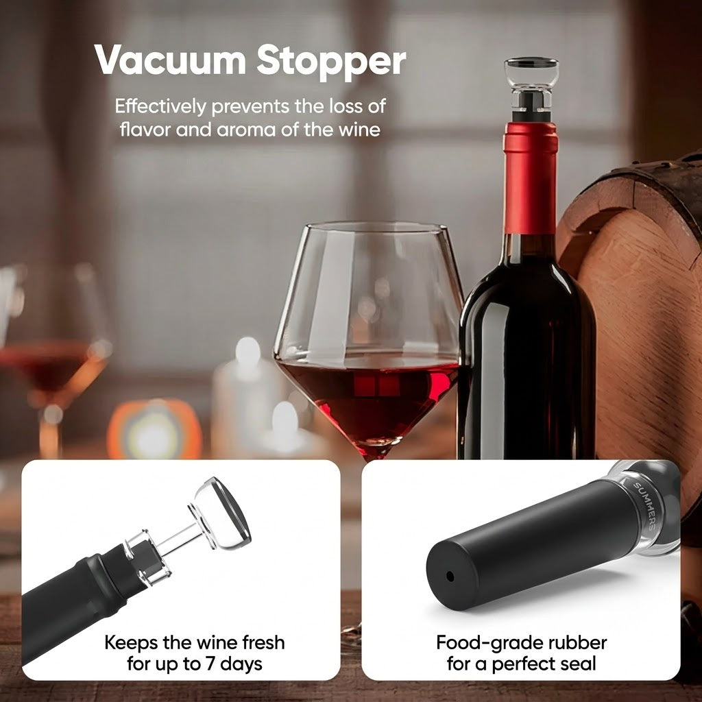 CorkEase – Luxury Electric Wine Accessory Set – image 9