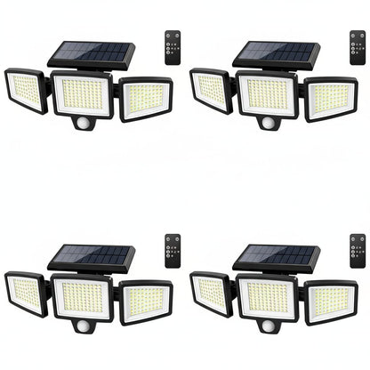 VistaGlow – Smart Solar-Powered Garden Stake Lights – 4 pcs / Wall-mounted