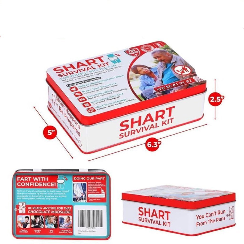 PanicPack – Shart Survival Kit – 1 Set