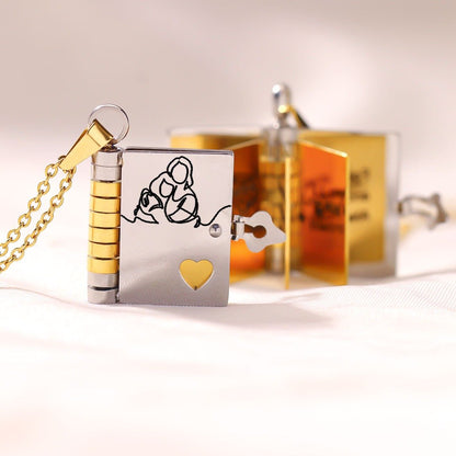 LoveStory – Chapter Book Necklace Gift – image 5