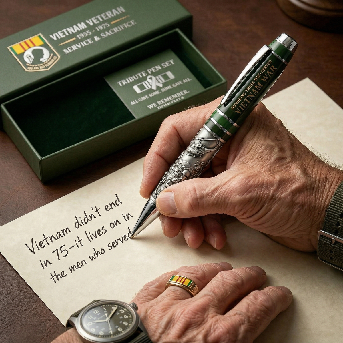 RemembranceScript – Vietnam Service Tribute Pen – image 3