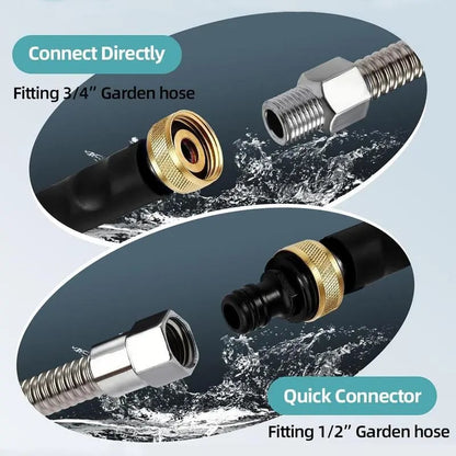 Jet Nozzle Power Washer for Garden Hose – image 4