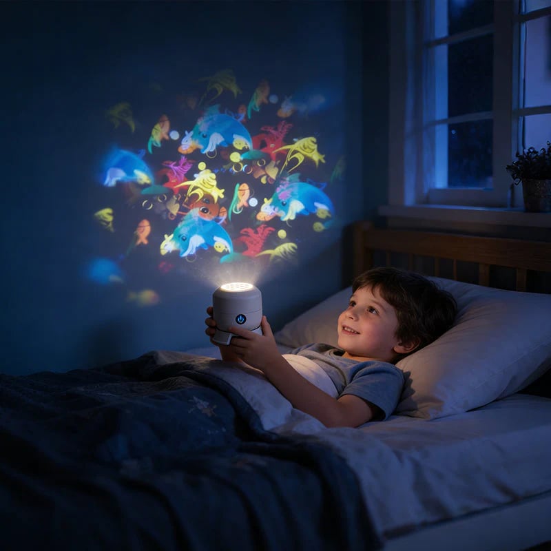 OceanGlow – Rotating LED Light Projector – image 14