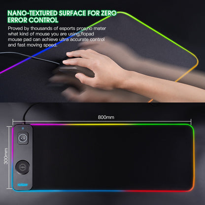 LumiDesk – RGB Waterproof Gaming Mouse Pad – image 2