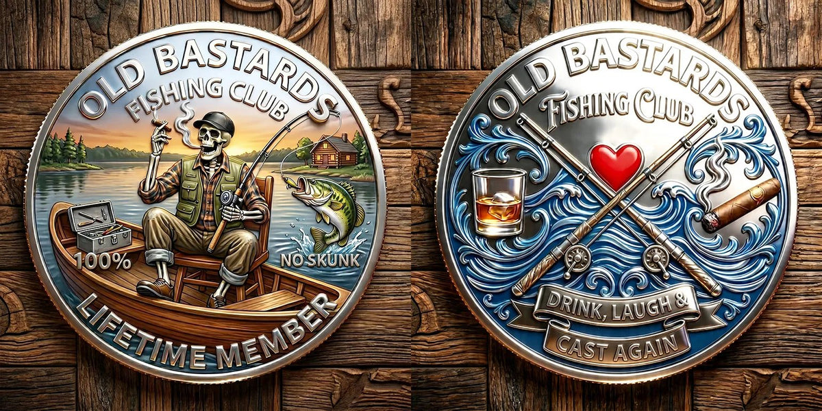 ReelLegacy – Eternal Fisherman’s Tribute Collector Coin – Buy 1