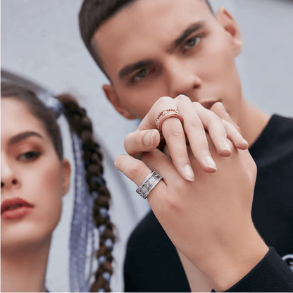 Zigzag - Sliding Ring Modern Statement Style – image 3