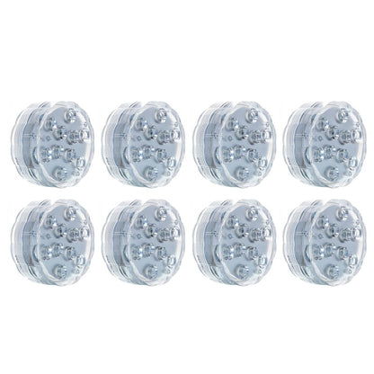 RadiantRipple – Waterproof Decorative LEDs – 8 PCS