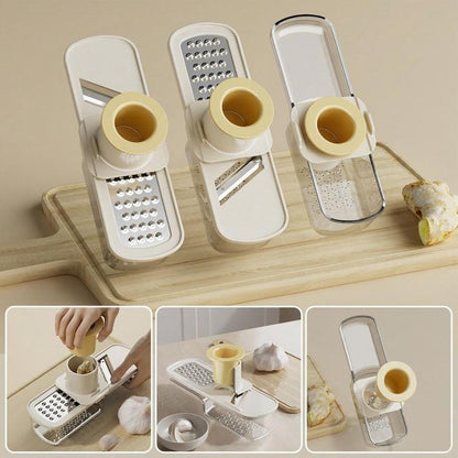 SlicePro – Multifunctional Garlic Grinder with Mandoline Slicer – image 3