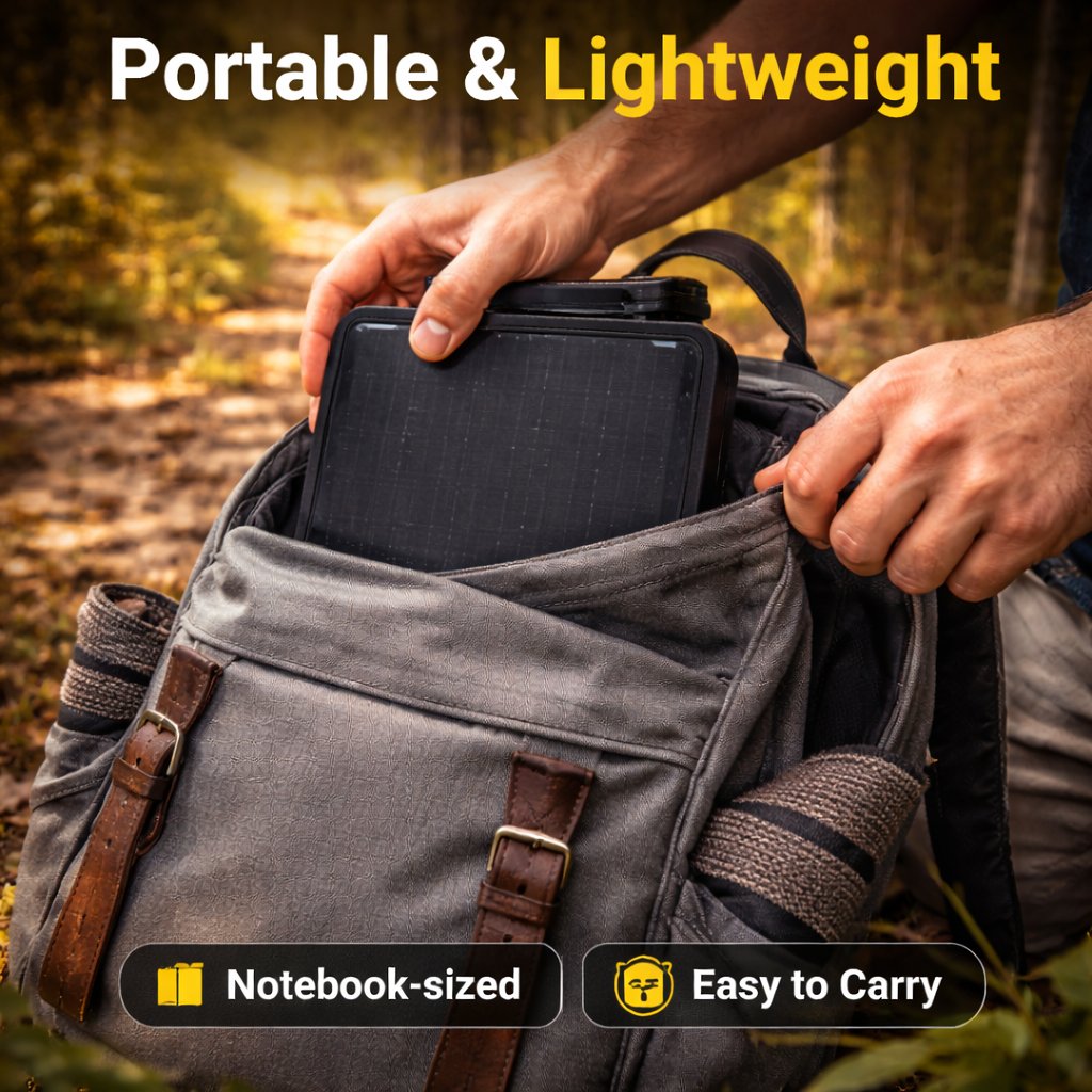 EcoSun – Solar Powered Folding Travel Bag – image 3