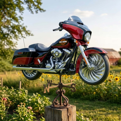 RideSpin – Harley-Davidson Motorcycle Garden Wind Spinner – image 3