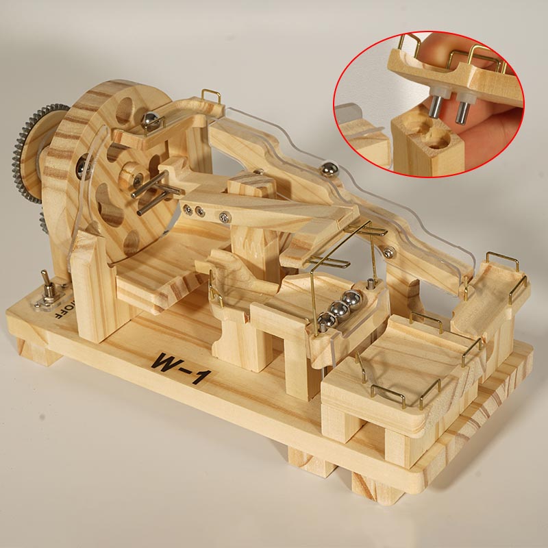 MarbleCraft – Wooden Marble Run Building Block Toy – High-end version