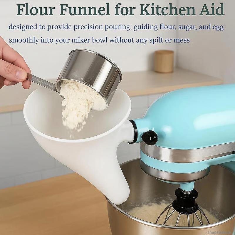Flour Funnel for Kitchen Aid Stand Mixer – image 5