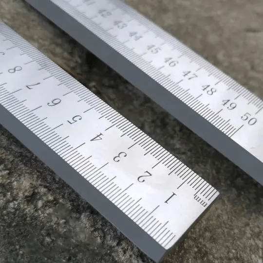 TrueLine – Stainless Steel Ruler Accurate Straight Edge – image 2