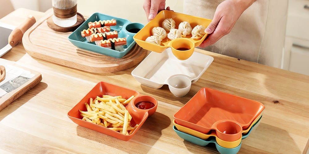 DipMate – Smart Sauce Separated Plate – image 3