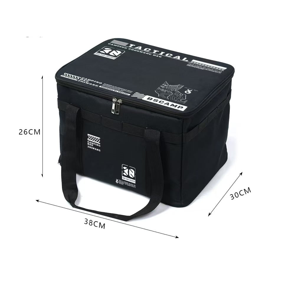 CampFlex – Folding Storage Bag – Black / 30L