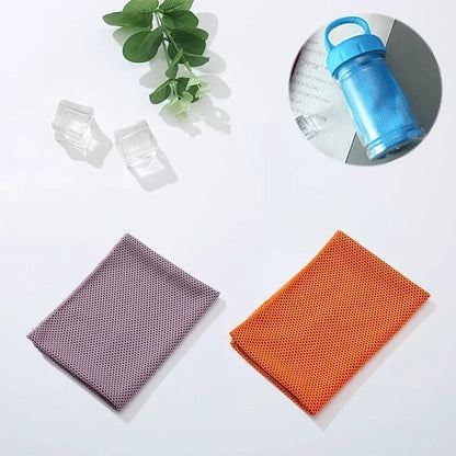 ChillWrap – Rapid Cooling Towel – Pink / Orange
