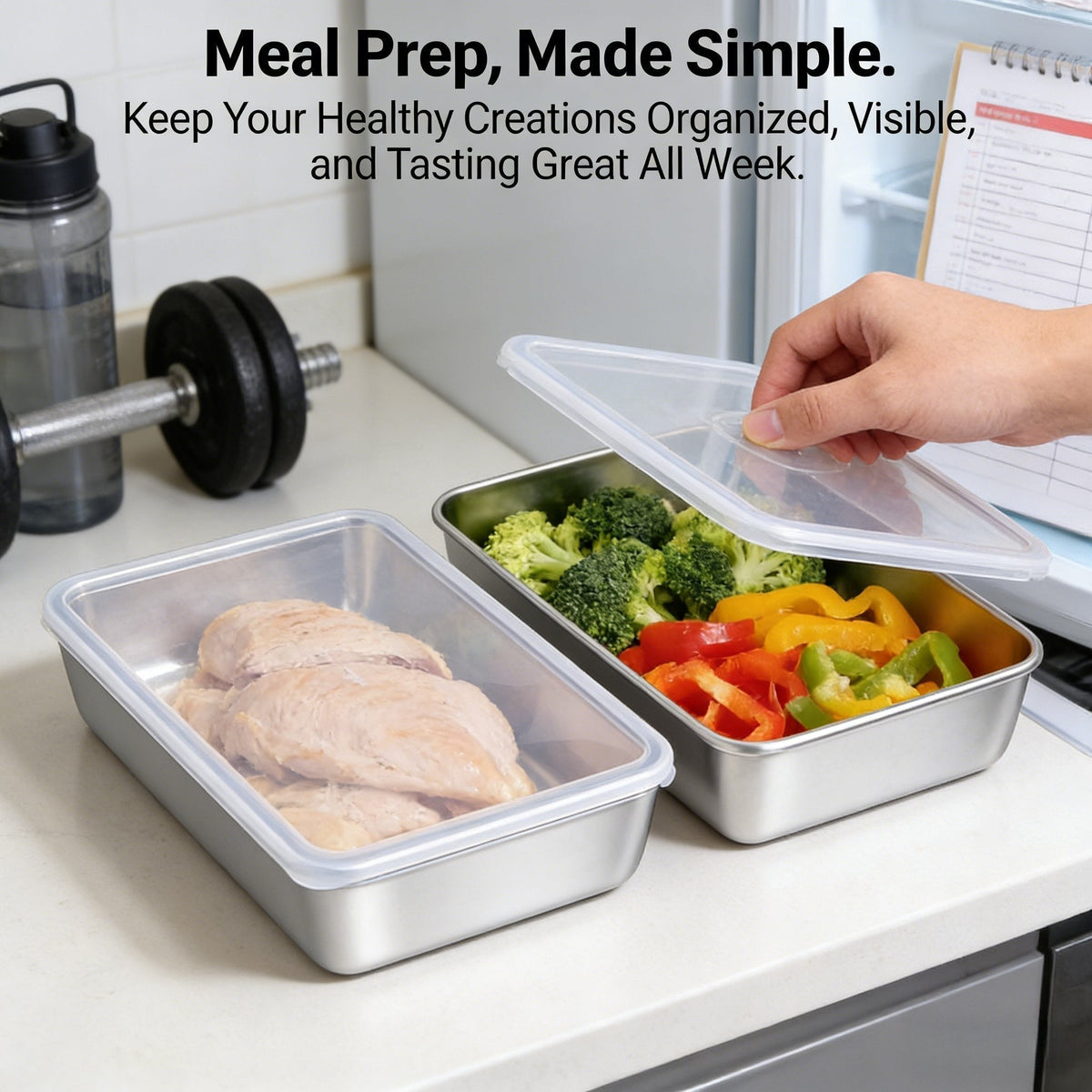 EcoSeal – Freshness Lock Stainless Steel Containers – image 5