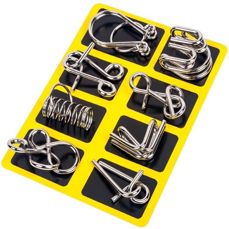 BrainCraft – Metal IQ Puzzle System – A