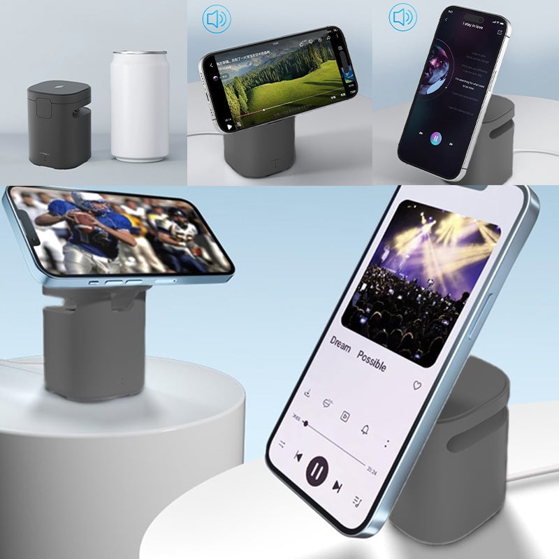 PowerBeat Dock – Magnetic Wireless Charger & Speaker – image 10