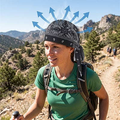 SweatShield – Performance Cycling Cap – image 9