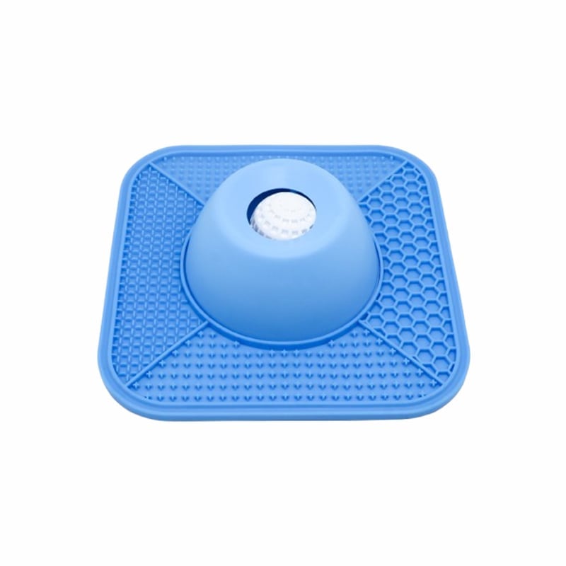 TreatMotion – 2-in-1 Lick Mat Feeding Toy – Blue