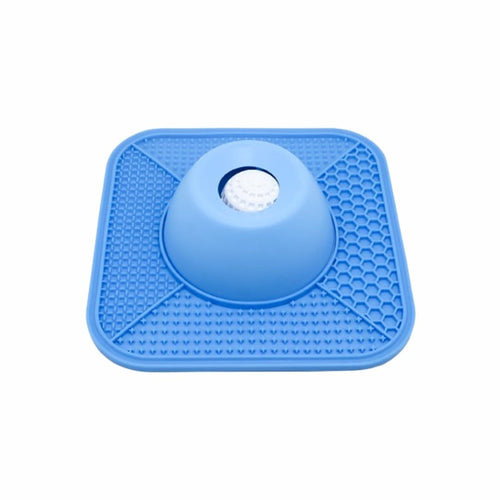 TreatMotion – 2-in-1 Lick Mat Feeding Toy – Blue
