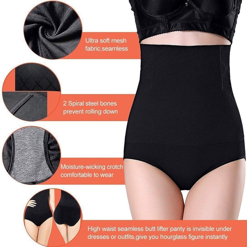 SlimElegance – High Waist Tummy Control Shapewear Panties – image 11