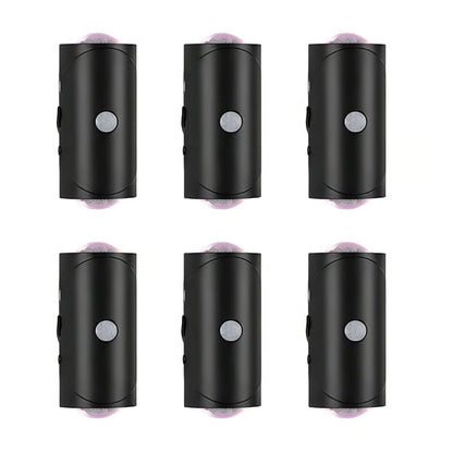 NeoGlow – Magnetic Rechargeable Smart Sconce Light – Black 6 pcs