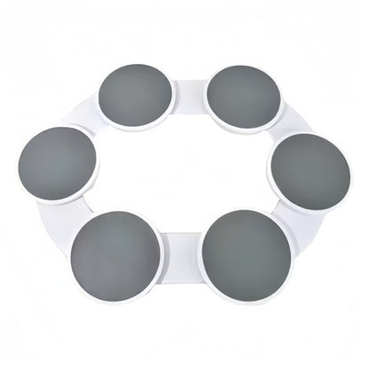 SpinServe – Rotating Dining Table Rack – 6 Plates