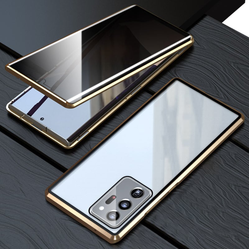 MagniShield – Double Sided Magnetic Privacy Case – GOLD / SAMSUNG S25