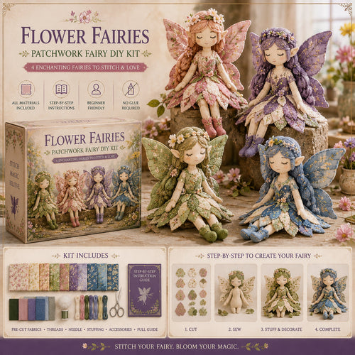 FairyStitch – Patchwork DIY Craft Collection – Flower Fairies / Buy 1