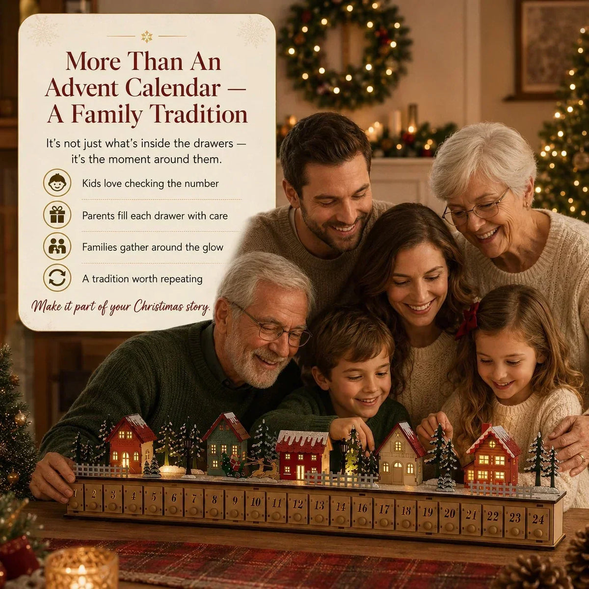ChristmasGlow - Christmas Village Advent Calendar – image 7