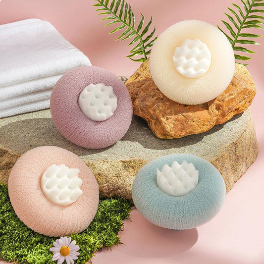 SpaPetal – Luxury Shower Sponge – 4 Color Pack