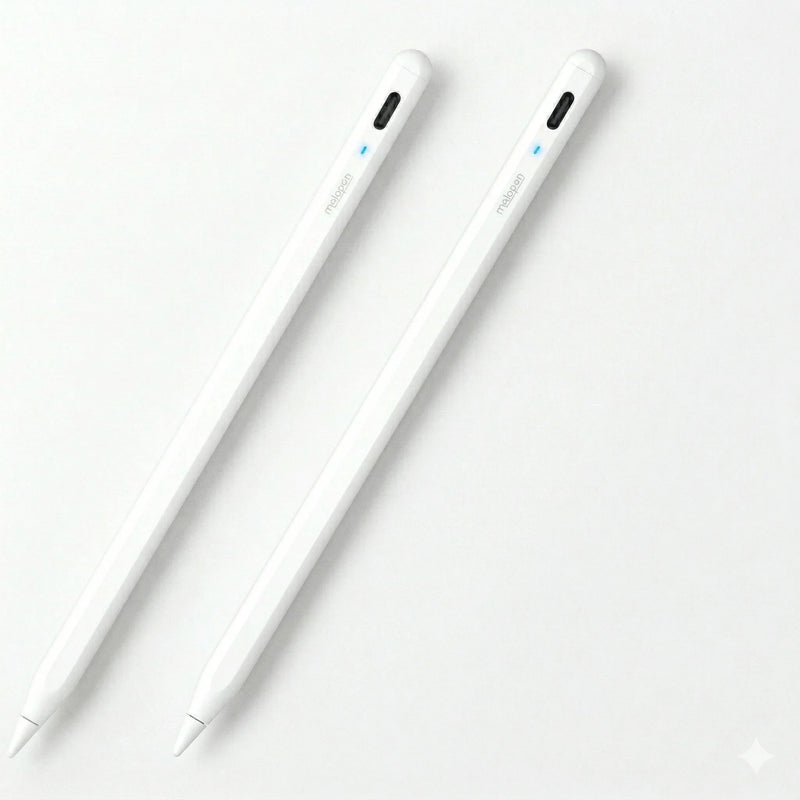 PixelGlide – Magnetic Palm Rejection iPad Stylus – White*2