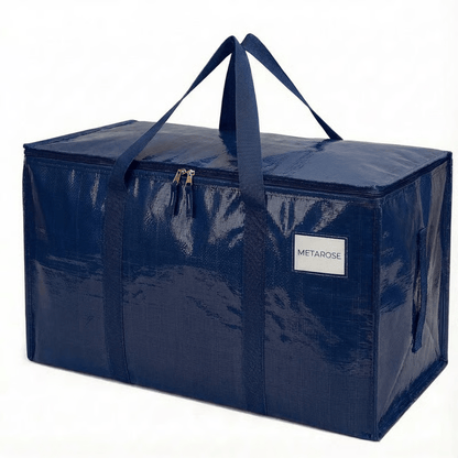 MegaStore – Large Capacity Moving & Organizer Bag – Dark Blue