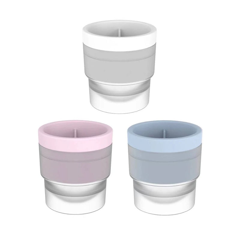 IceSphere – Premium Ice Ball Maker – 3 PCS（White+Pink+Blue）