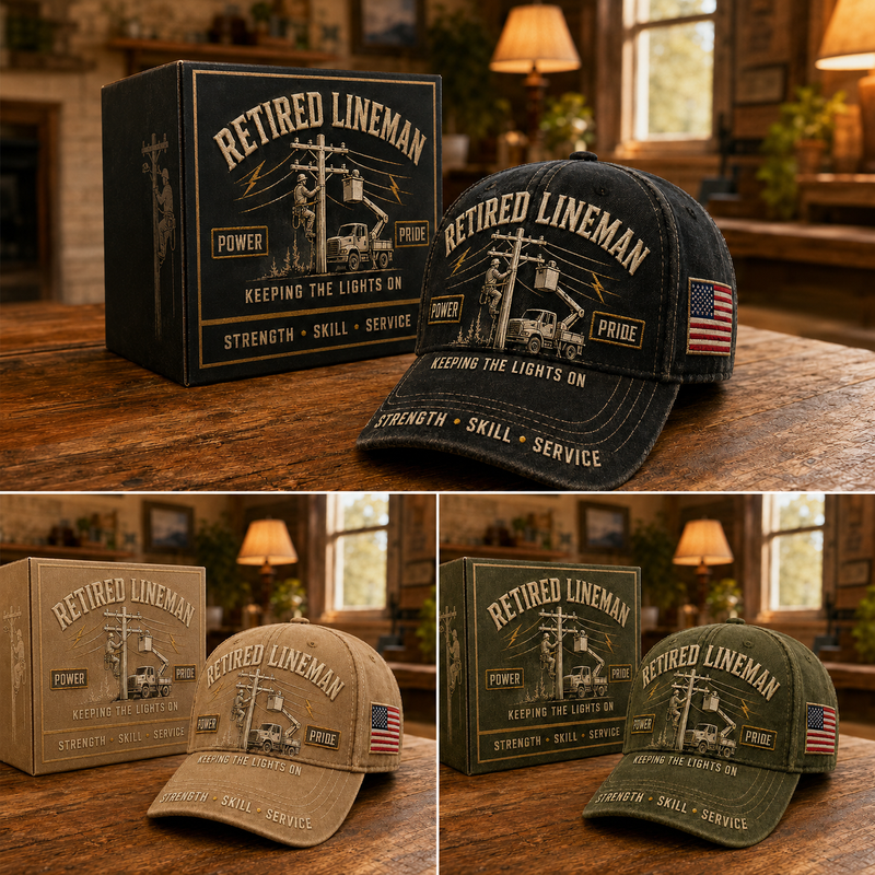 PowerGuard – Retired Lineman Commemorative Cap – image 11