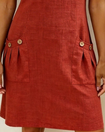 UrbanBreeze Zip – Everyday Cotton-Line Dress – image 9