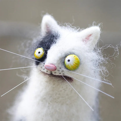 CurioCat - Soft Wool Figurine – image 3