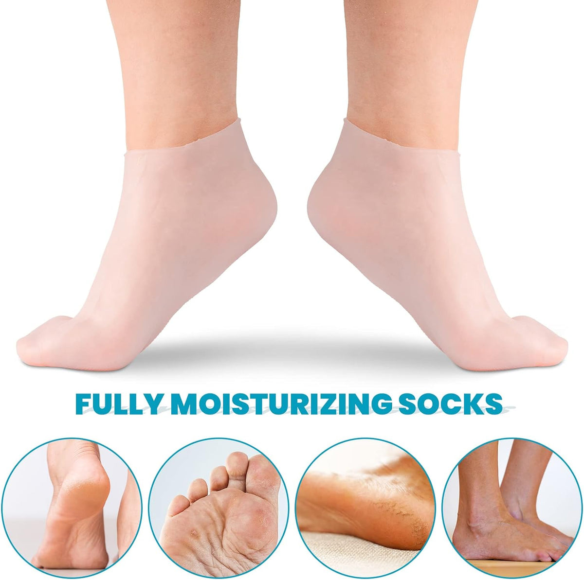 VelvetHeel Socks – Smooth Skin Foot Care – image 6