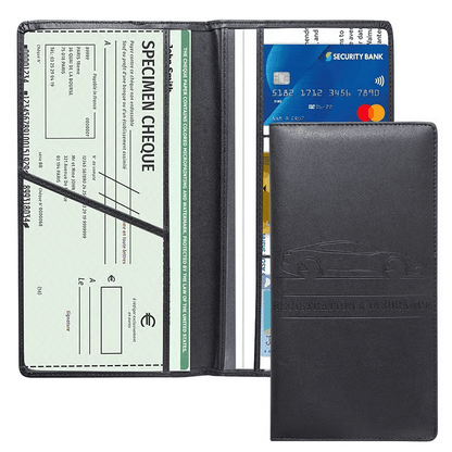 RoadGuard – Car Document Holder Organizer Case – Black