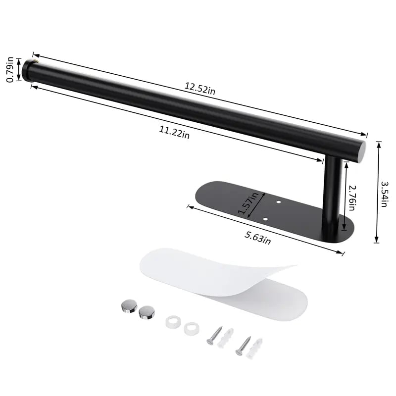 PureSteel – Elegant Wall Roll Holder – image 9