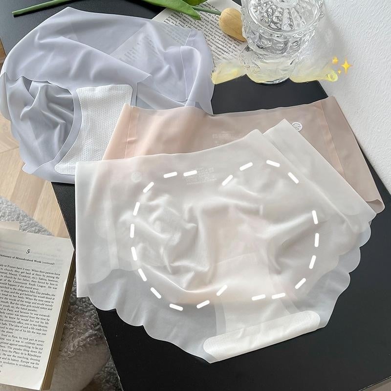 BreezeFlex - Invisible Ice Silk Underwear – A+B+C Buy 3 GET 2 Free(5 PCS) / M