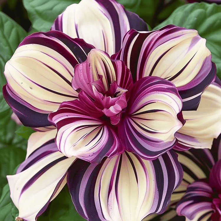 BlossomElite – Premium Double Hibiscus Seeds – Purple / 100 seeds